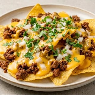 Nachos With Meat